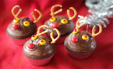 Reindeer cupcakes